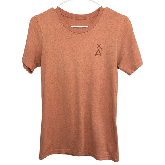 Dutch Bros VINTAGE SMALL “Slay The Day” Rust Orange Graphic Tee DB 1992 Soft - Picture 2 of 5